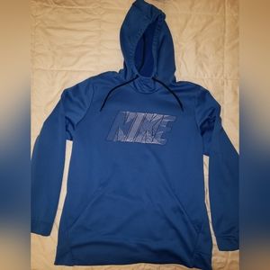 Xl Nike blue hoodie